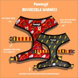 Jurassic Bark Reversible Harness