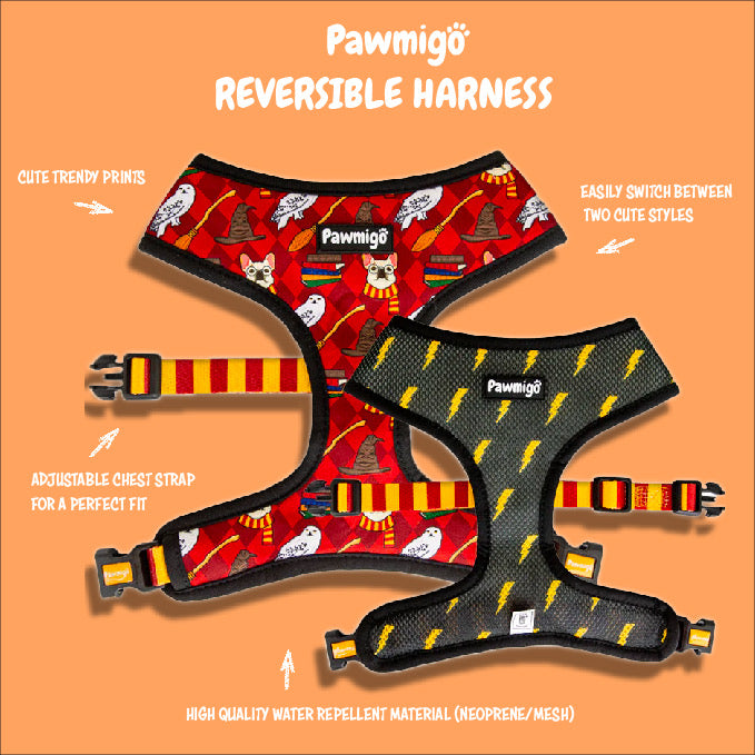 Pawgwarts Reversible Harness