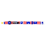 USA patriotic stars and stripes dog cooling bandana