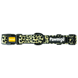 Cheetah print dog collar