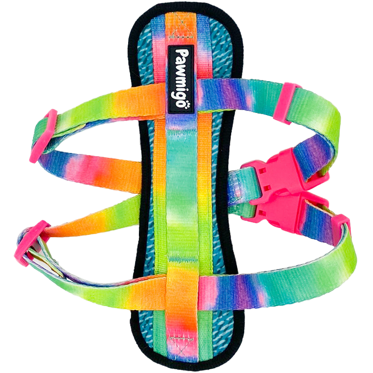 Tie dye dog clearance harness